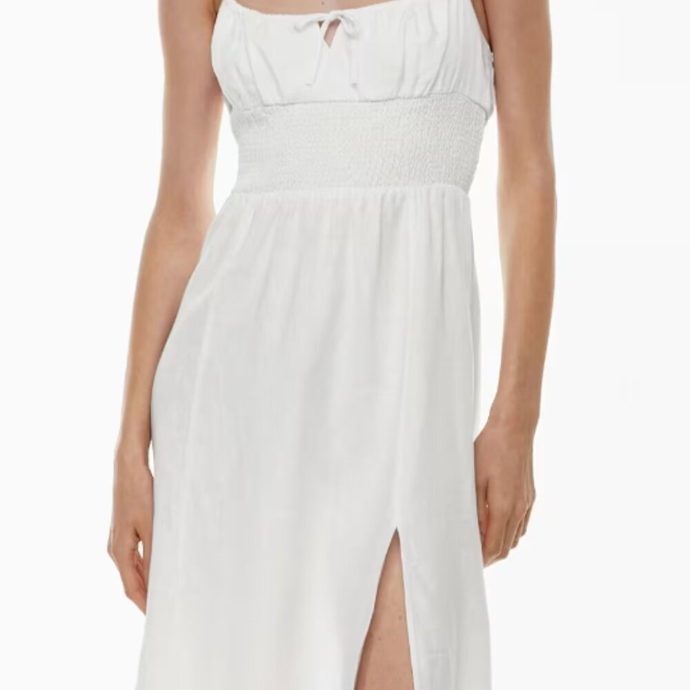 Aritzia Wilfred Genoa Linen Dress